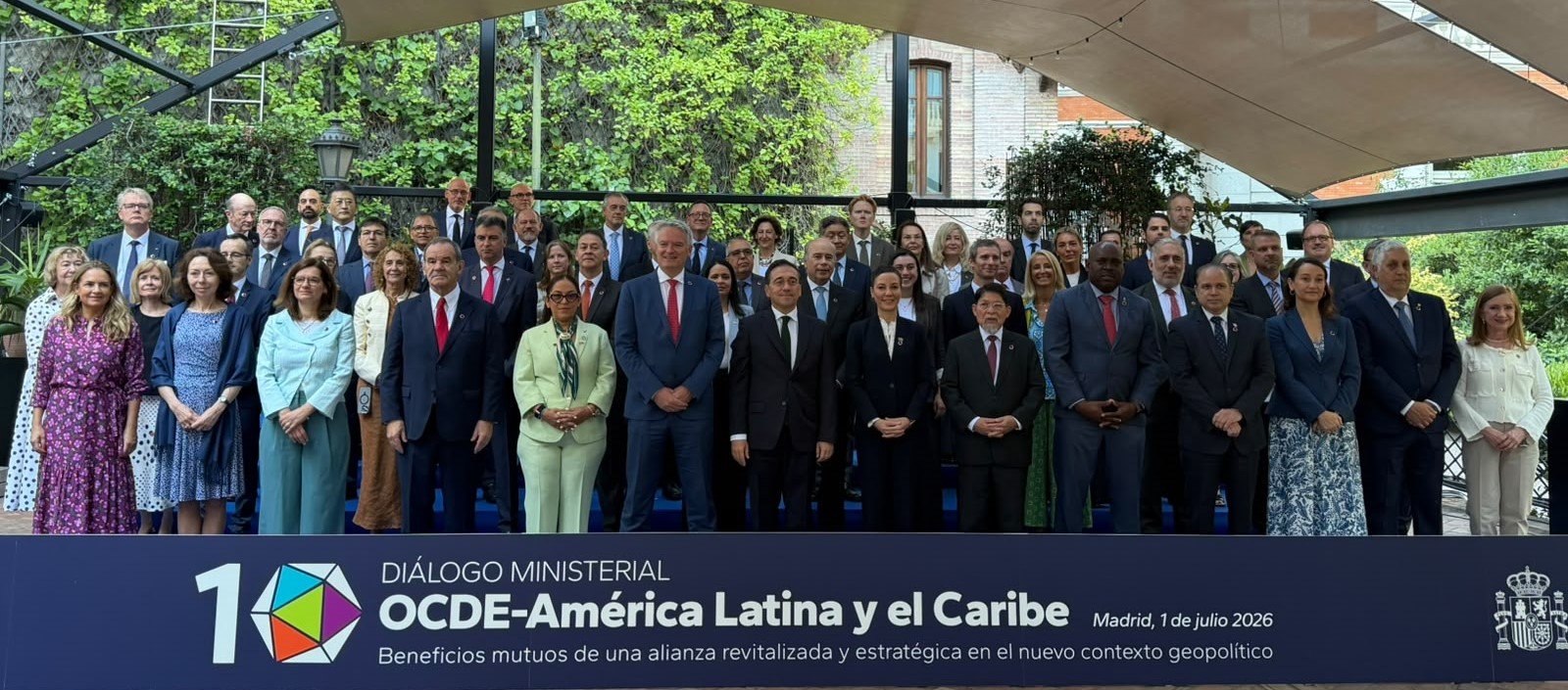 Perú destaca el papel estratégico de América Latina en Diálogo Ministerial de la OCDE en Madrid