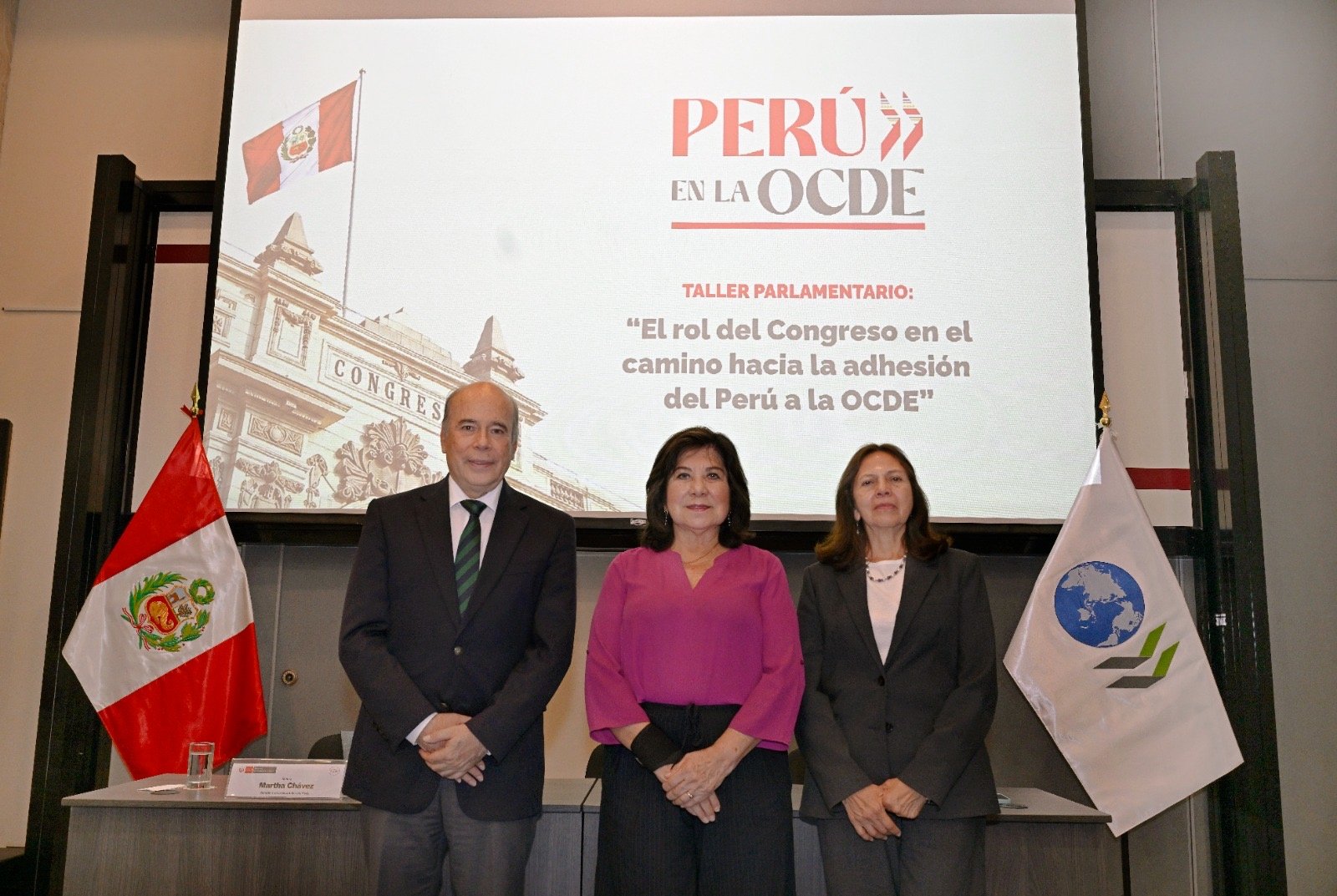 Perú en la OCDE: Congreso y Ejecutivo fortalecen su articulación para impulsar proceso de adhesión