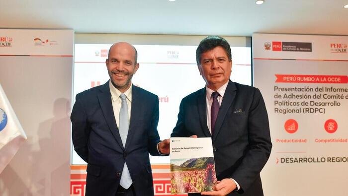 Informe de comité de la OCDE confirma mejora del Perú en políticas de desarrollo regional