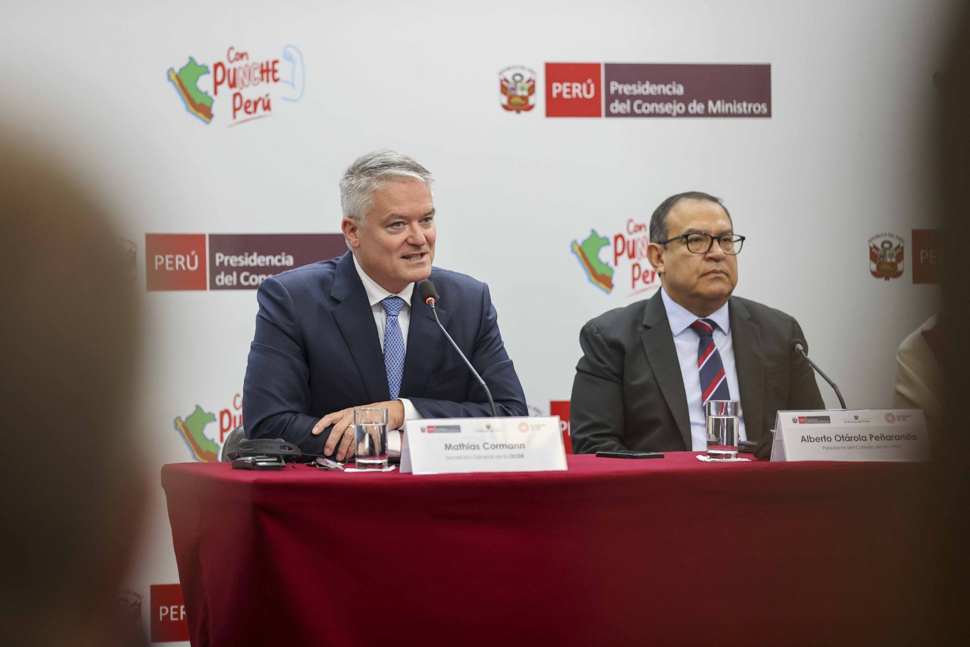 Visita del Secretario General de la OCDE y presentación del Estudio Económico de la OCDE: Perú 2023 - Imagen 1
